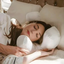 Anti-Wrinkle Beauty Pillow – Anti-Aging Face Pillow with Free Pillowcase