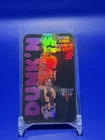1998-99 Skybox EX Michael Jordan Dunk’n Go Nuts Mini Holo Refractor Tobacco Card