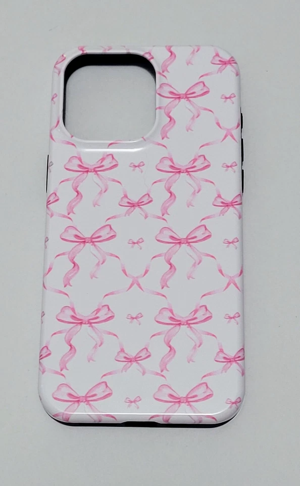 From IPhone 8+ To Iphone 16 Pro Max Case Cute Bow Pattern Design  - Image 3 of 3