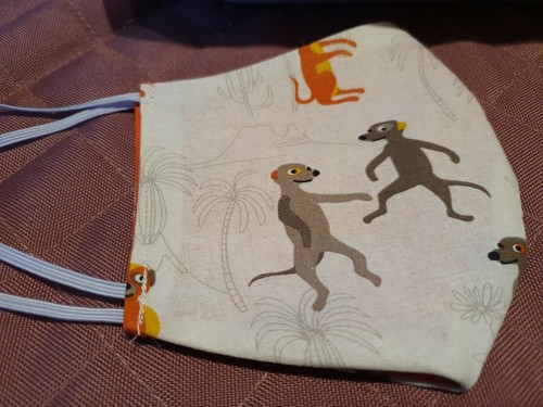 alltagsmaske Behelfsschutzmaske mundschutz Erdmännchen Zoo Tiere Maske Kindergar - Bild 2 von 6