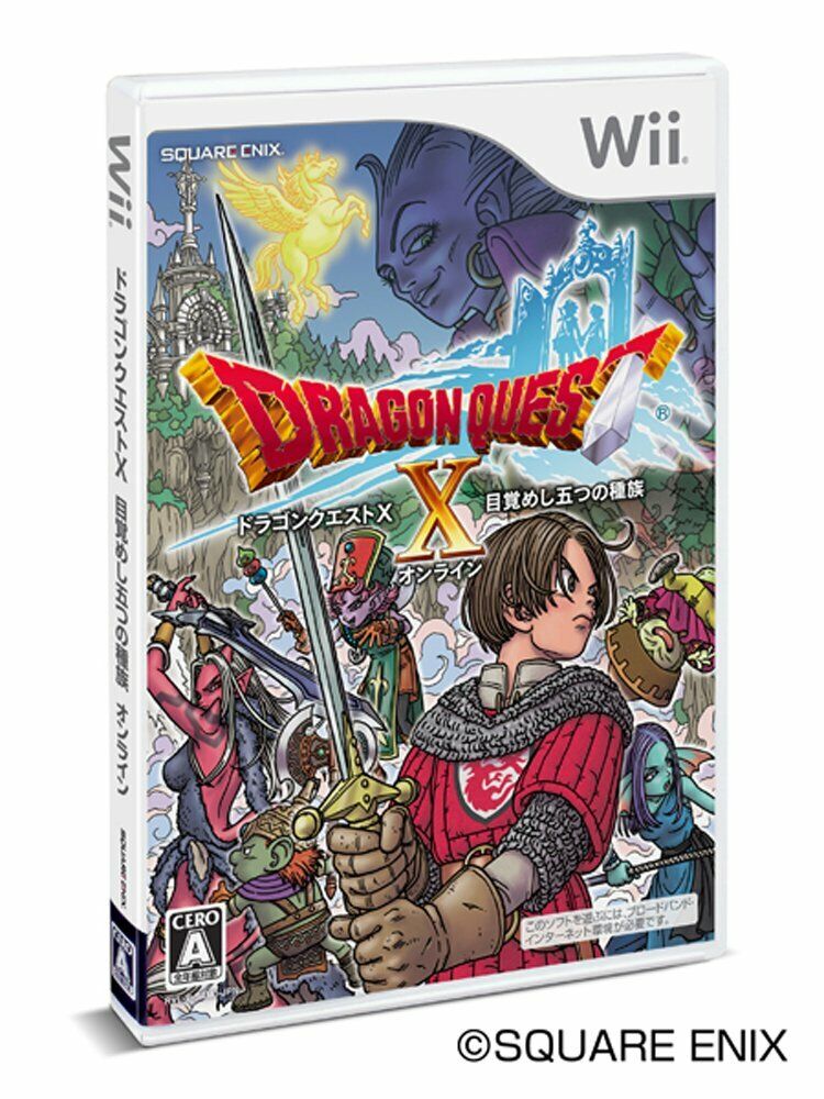 Dragon Quest X será RPG Online para Wii e Wii U em 2012