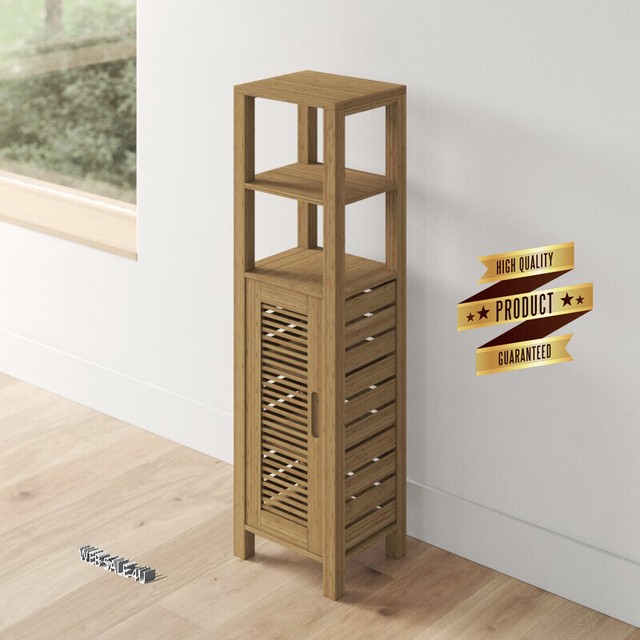 bamboo linen cabinet