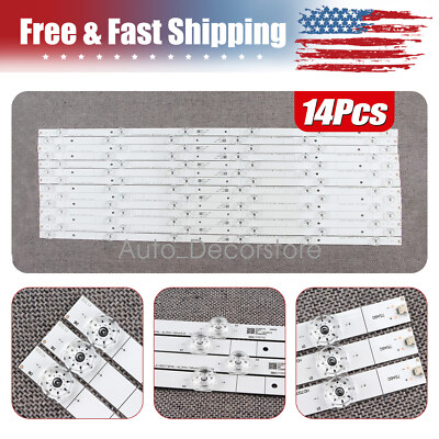 Full set LED Backlight Strips for Hisense 75R6E3 75H6570G 75E3D 75H6510G 75A6G