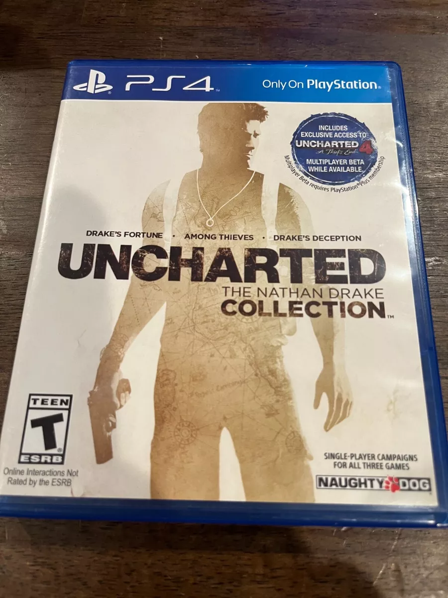 Uncharted The Nathan Drake Collection (PS4 / Playstation 4) 3 Great Games!  