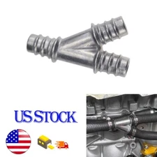 Aluminum Return Heater Hose Y-Pipe/Fitting HVAC Connector For Dodge Chrysler