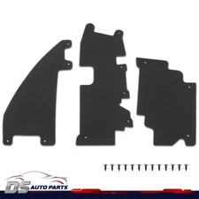 3PC Rad /Grille Air Deflector Set w/ Fasteners Fit For 09-14 Ford F150 Raptor