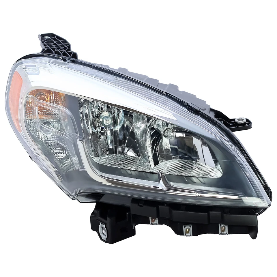 Par de faros laterales izquierdo+derecho con bombillas para RAM Promaster City 2015-2023 Foto 3 de 4