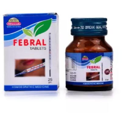 Wheezal homoeopathy Febral Tablets (25g)
