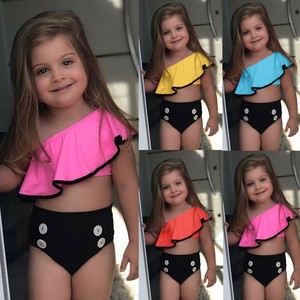 girls ruffle swimsuit