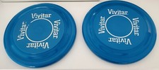 Vintage Vivitar Frisbee Flyer Disc Lot of 2 USA