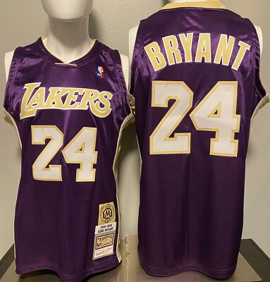 100 Authentic Mitchell & Ness Kobe Bryant Hall of Fame Jersey 44l