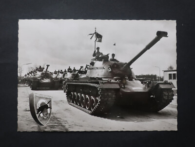 Original postcard Bundeswehr tank battalion 54, Wolfhagen