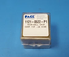 PACE, Thin Walled Chip Removal Tip 0.16" (4mm), 1121-0522-P1, NEW