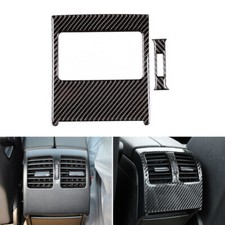 For Mercedes Benz C Class W204 Carbon Fiber Rear Air Condition Outlet Panel Trim