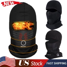 Fleece Balaclava Ski Full Face Mask Neck Winter Warm Windproof for Cold Weather