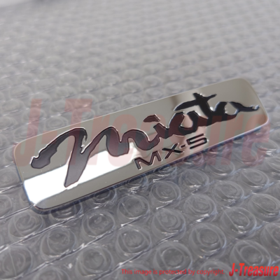 MAZDA MX-5 MIATA 99-05 Genuine Rear Emblem Black 