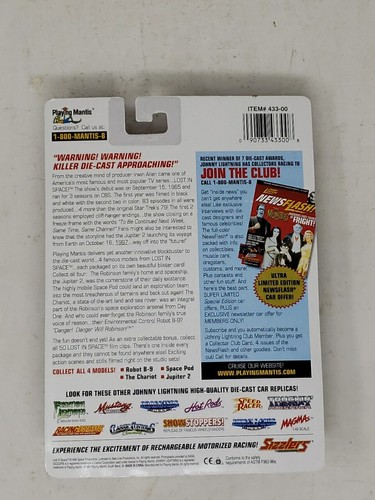 NIP Johnny Lightning Lost In Space Chariot Jupiter 2 Robot B-9 Space Pod 1998 - Picture 8 of 11