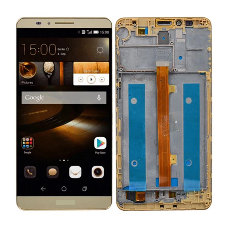 New LCD Display + Touch Screen Digitize W/Frame FIX For Huawei Mate 8 Mate8 Gold - Image 3 of 3