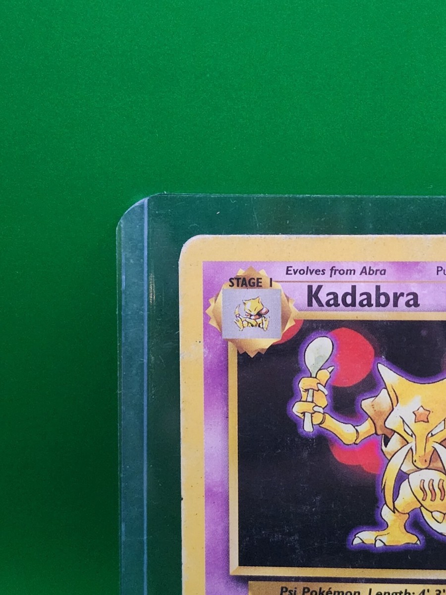 Vintage Wizards Pokémon TCG Card Kadabra Base Set 2 46/130