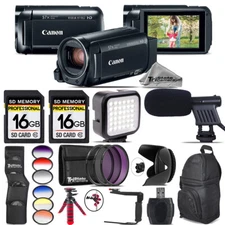 Canon VIXIA HF R800 + Mic + Tripod + Graduated Color Filter + 32GB - Loaded Kit