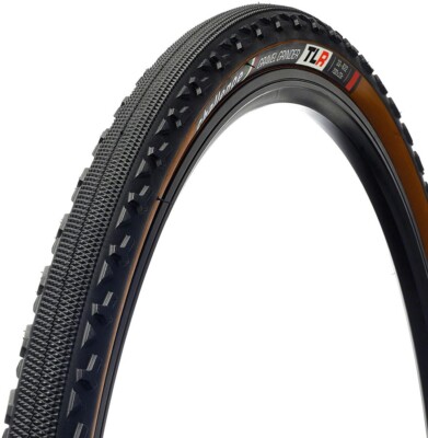 Challenge Gravel Grinder Race Tire - 650 x 46 Tubeless Black/Brown Handmade