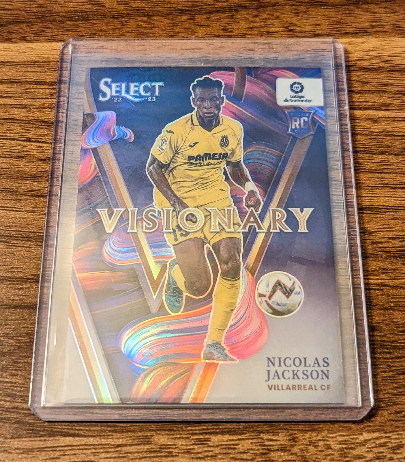 2022-23 Select La Liga Nicolas Jackson Rookie Card RC Visionary Case Hit SSP!!
