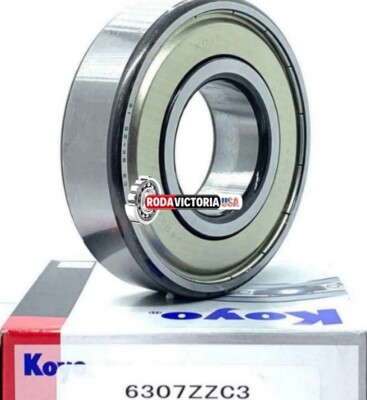KOYO JAPAN 6307 ZZ C3 Deep Groove Ball Bearings 35x80x21mm. 6307ZZ 6307-ZZ