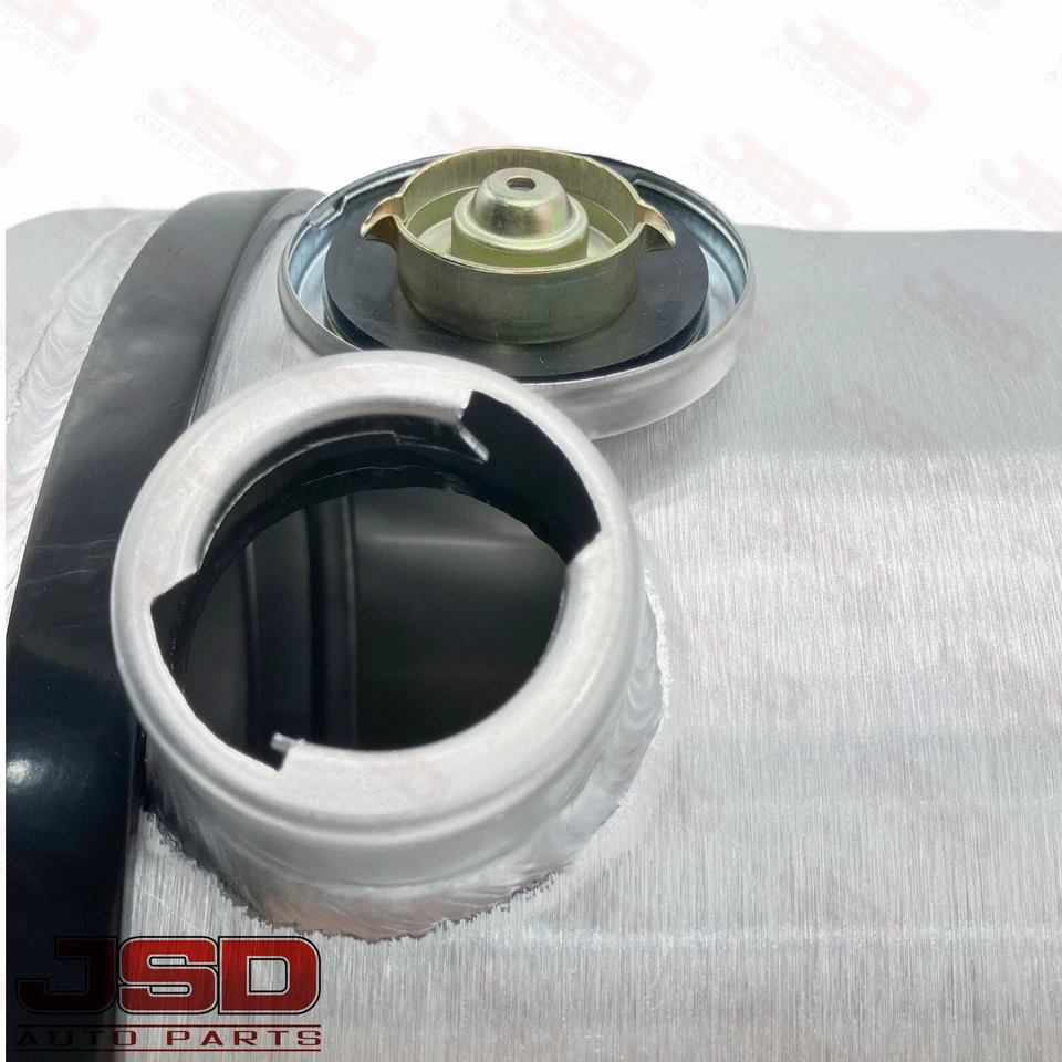 12x36'' 17 3/8 Gallon 1/4 NPT Spun Aluminum End Fill Gas Tank Fuel Tank W/Gauge - Image 4 of 4