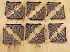 12 Antique Style Shelf Brace Wall Bracket Cast Iron Brackets SMALL Corbels