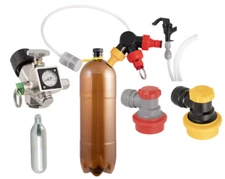 Complete Mini Travel Keg Kit - 8 L/2.2 Gal Beer Bottle to take drinks tailgating