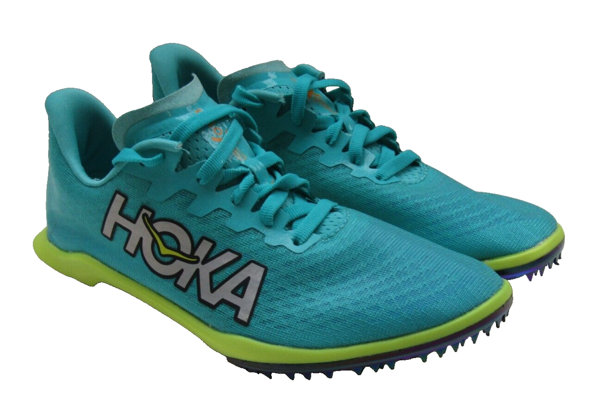 Hoka One One U Cielo X MD Women's Teal Track Spikes US NWOB