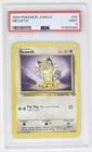 Meowth (56/64) PSA 9.0 (1999) Pokemon Unlimited Jungle set
