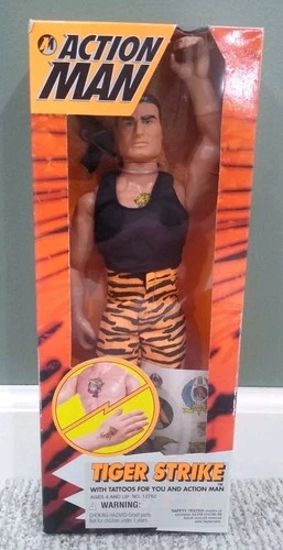 ACTION MAN Action Figure Tiger Strike 12” Factory Sealed Hasbro