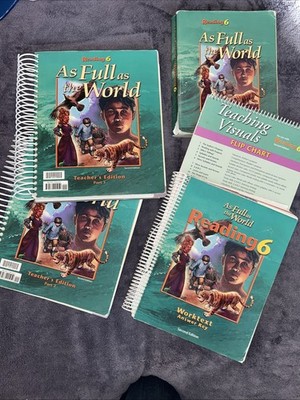 Bob Jones Reading 6 (Teacher Book Set Grd 6 2004, Trade Paperback)