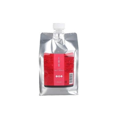 LebeL IAU Cream Melt Repair Hair Treatment 1000ml (Refill) Red Floral