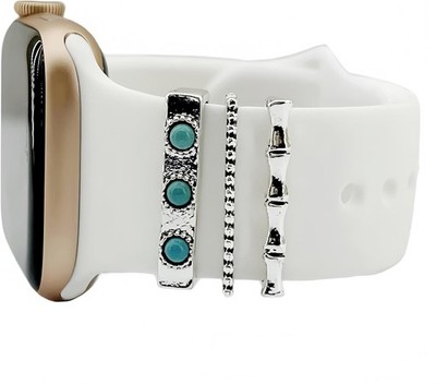 Watch Band Charms Compatible with Apple Watch Series 9 8 7 6 5 4 3 2 1 iWatch St