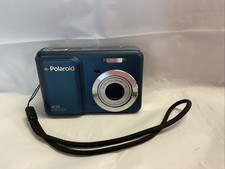 Polaroid i835 8.0MP Digital Camera Soft Matte Blue TESTED WORKS