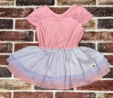 Cheeky Plum Pastel Tiered Skirted Dance Leotard 4t