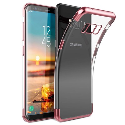 Für Samsung Galaxy S8 Plus Hülle Schutzhülle Handy Tasche Etui Case Transparent