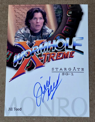 Stargate SG-1 Season 5 WXA2 Jill Teed Wormhole X-Treme Autograph