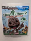 PS3 Playstation LITTLEBIGPLANET 2 Special Edition Game CIB w/ Manual