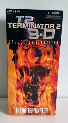 T2 TERMINATOR 2 3-D Collector's Edition T-800 TERMINATOR NEW