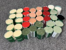 Bernat Latch Hook Rug Yarn Mixed Lot 36 Pieces Acrylic Yarn