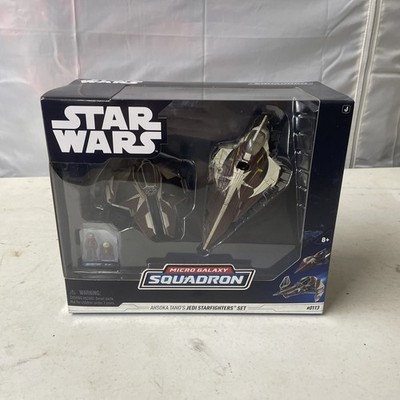 Star Wars Micro Galaxy Squadron Ahsoka Tanos Jedi Starfighters Set #0113 New