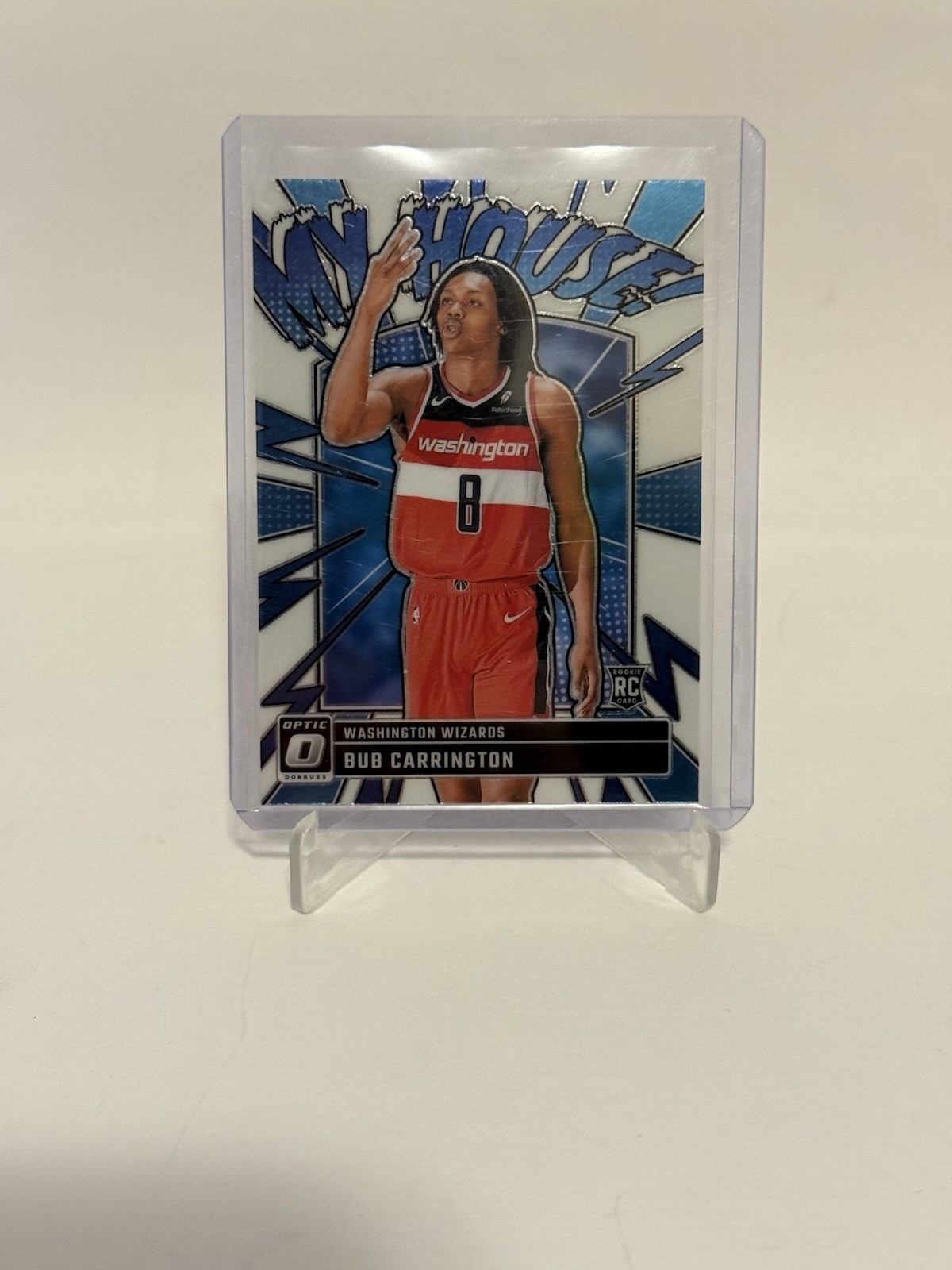 2024-25 Panini Donruss Optic - My House Bub Carrington #8 (RC)