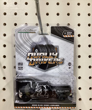 164 Greenlight 2018 Ram 3500 Laramie Dually Drivers Bully Dog Black Series 1