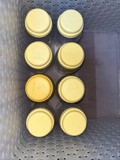 Lot Of 8 Medela Breast Milk Storage Bottles 5 Oz With Caps Used