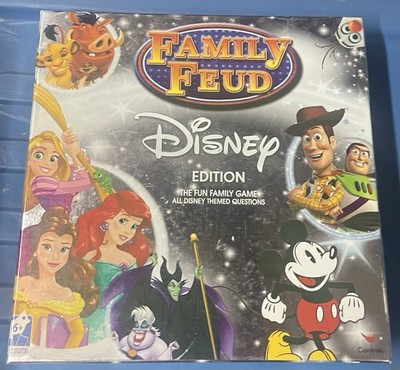 Family Feud Disney Edition Board Game 2016 Sealed Complete