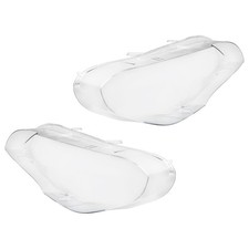 Headlight Lens Cover Pair Headlamp  For BMW X5 E70 2007-2013 Left+Right Sides