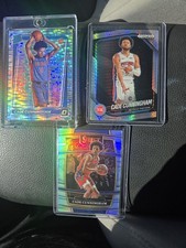 Cade Cunningham Lot Rated Rookie PULSAR+Select SILVER ROOKIE+Prizm Black HYPER